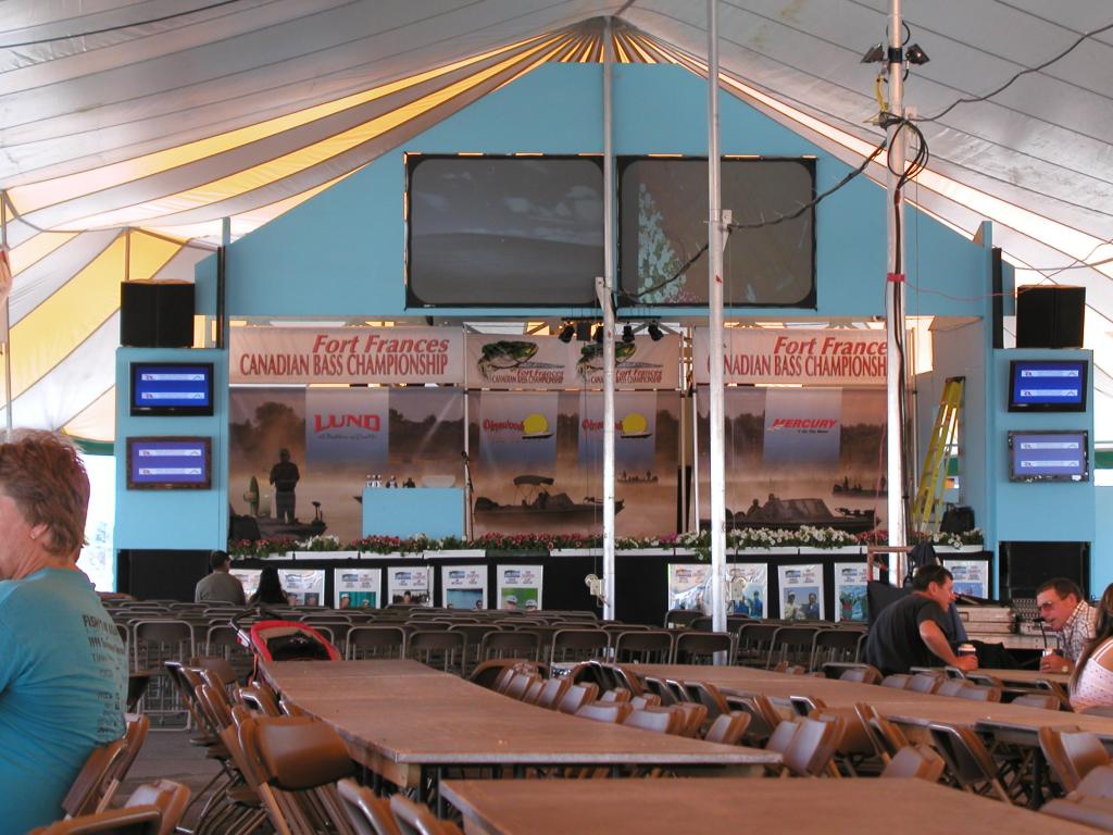 stage set up